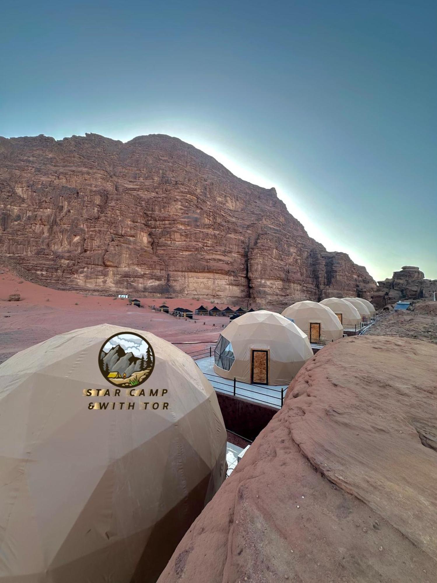 Star Camp & With Tor Hotel Вади Рум Екстериор снимка